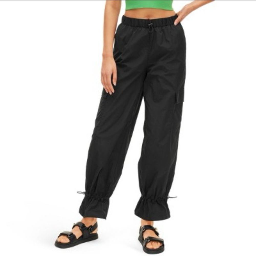 Diane Von Fusrtenberg x Target -Utility Cargo Pants in Black